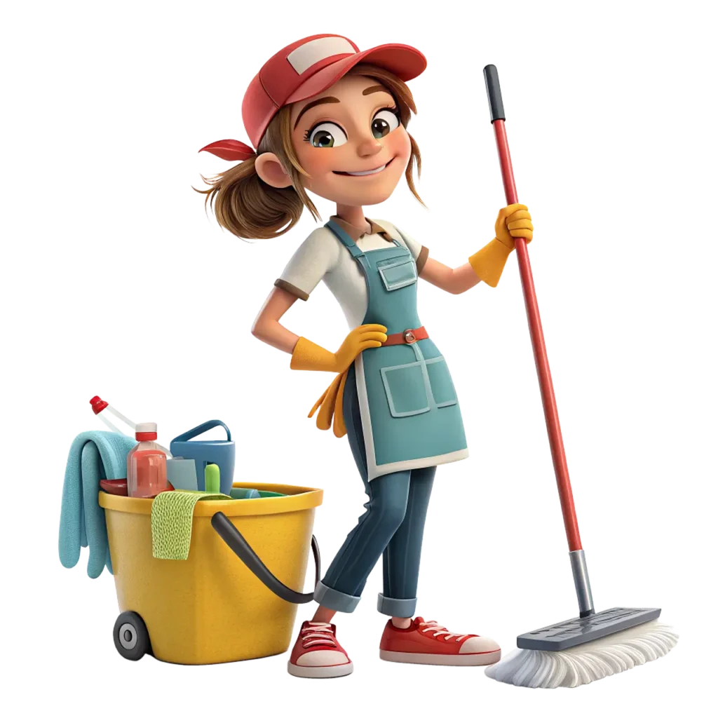 hola clear cleaning lady